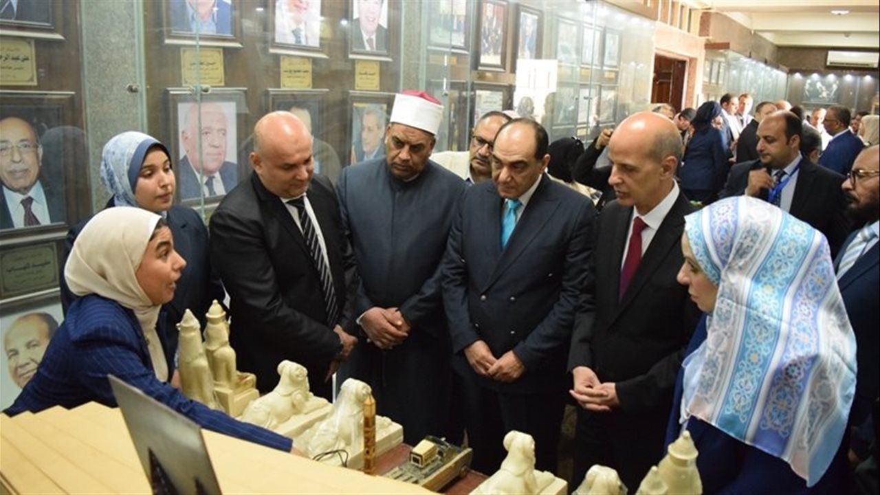 رئيس جامعة بني سويف يشهد فعاليات المؤتمر الدولي الثاني لكلية علوم ذوي الاحتياجات الخاصة