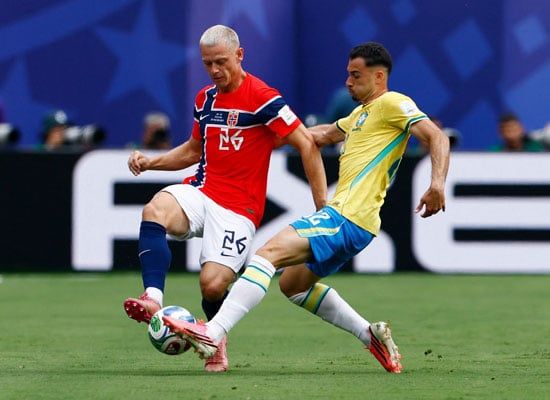 مباراة النرويج والبرازيل دور الــ 16 بكأس العالم
