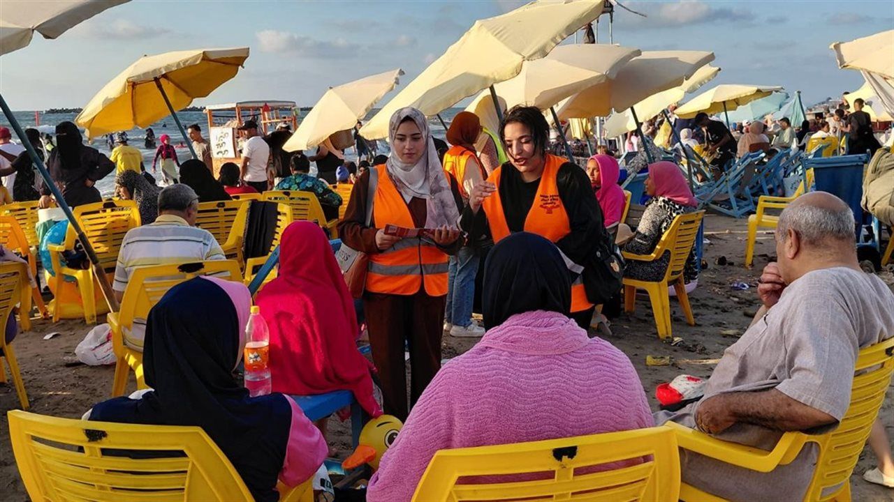 صندوق مكافحة الإدمان يواصل أنشطته التوعوية على شواطئ المحافظات الساحلية