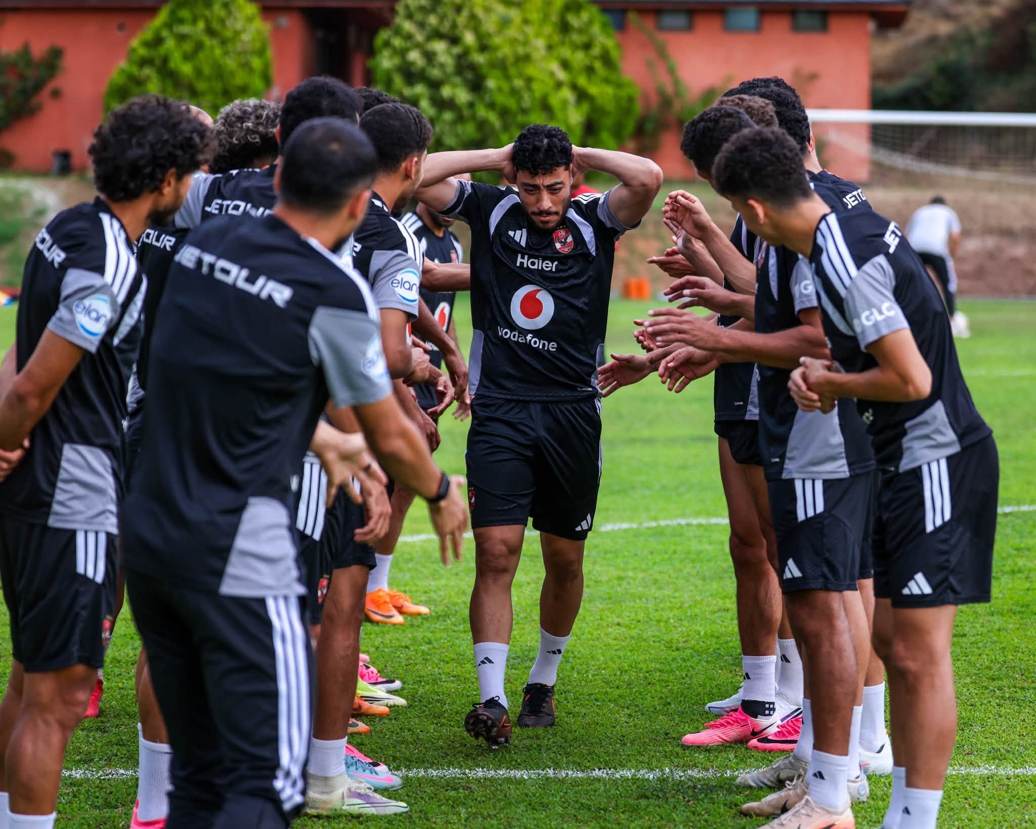 اكرم توفيق من مران الأهلي بإسبانيا اكرم توفيق من مران الأهلي بإسبانيا