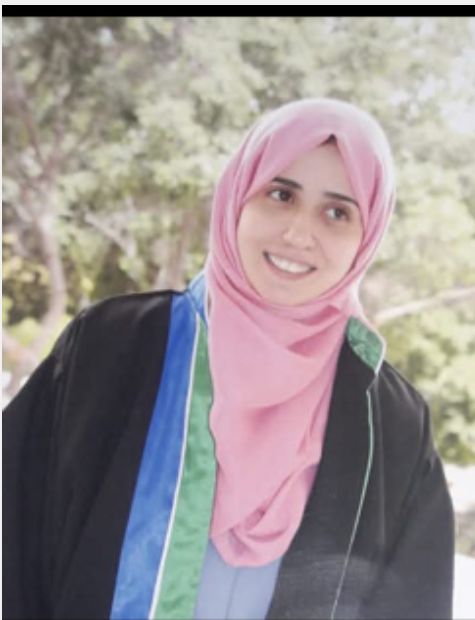 الباحثة الفلسطينية خلود أبو سهمود الباحثة الفلسطينية خلود أبو سهمود