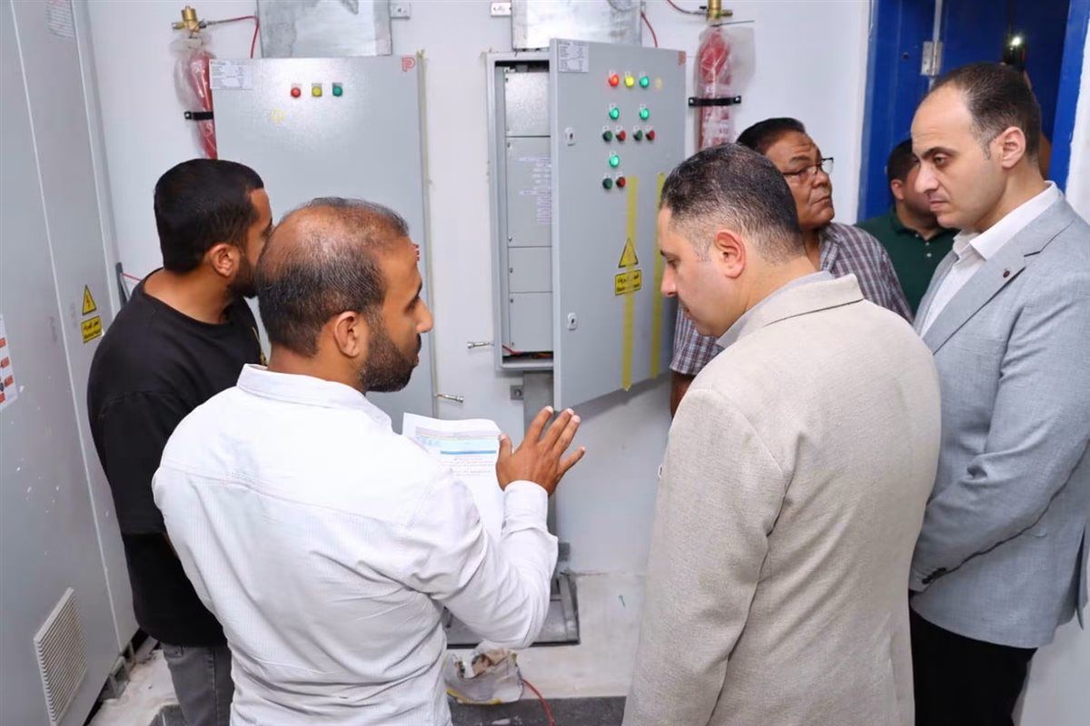 محافظ دمياط يتفقد مشروعات حياة كريمة الخدمية