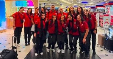 منتخب سيدات الطائرة الثاني في مواجهة صربيا بدورة ألعاب البحر المتوسط