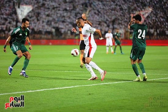 احد الهجمات لفريق الزمالك احد الهجمات لفريق الزمالك