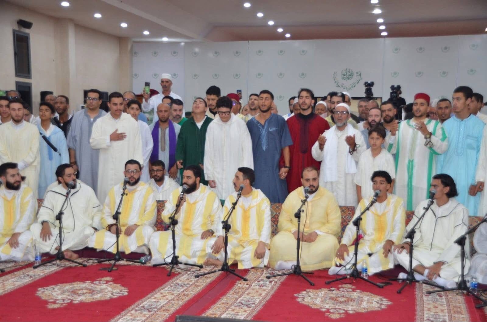 الطريقة البودشيشية تحتفل بالمولد النبوي بمداغ (9)