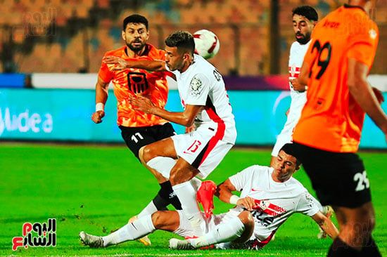 مباراة الزمالك والبنك الأهلى