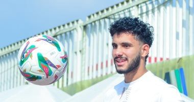 حسام أشرف يضيف الهدف الثانى للزمالك أمام البنك الاهلى برأسية على طريقة الكبار