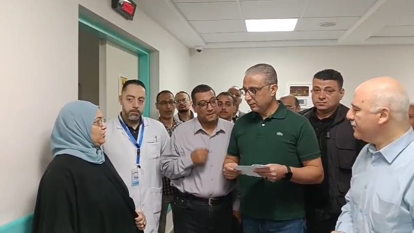 محافظ الجيزة يتفقد مستشفى بولاق الدكرور النموذجي لمتابعة انتظام العمل وجودة الخدمات الطبية<br alt=