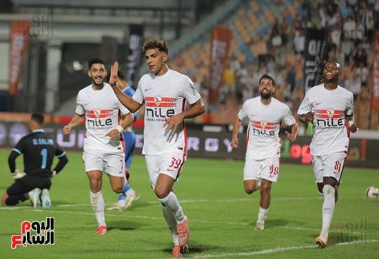 محمد السيد يحتفل بهدفه (5) محمد السيد يحتفل بهدفه (5)