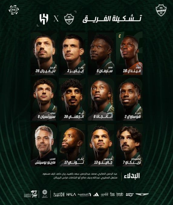 تشكيل الاهلي