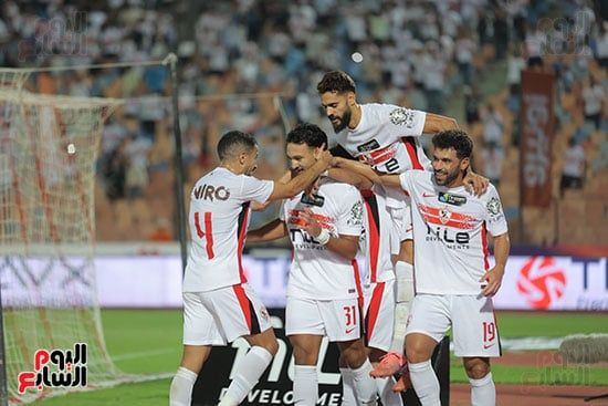 أحتفال لاعبي الزمالك أحتفال لاعبي الزمالك