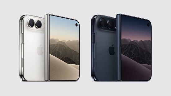 أبل تكشف iPhone Duo القابل للطي بشاشتين وتصميم جديد (5)