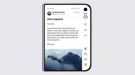 أبل تكشف iPhone Duo القابل للطي بشاشتين وتصميم جديد (3)