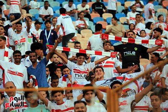 جماهير الزمالك فى لقاء بورت الجيبوتي (10)