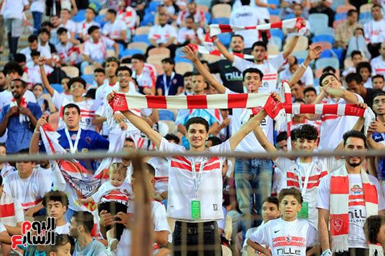 جماهير الزمالك فى لقاء بورت الجيبوتي (1)