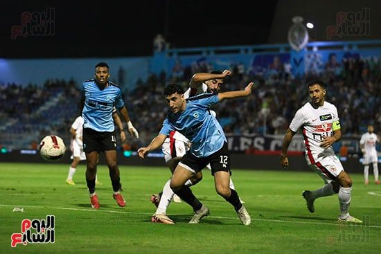 تعادل الزمالك والمحلة بالشوط الاول (3)