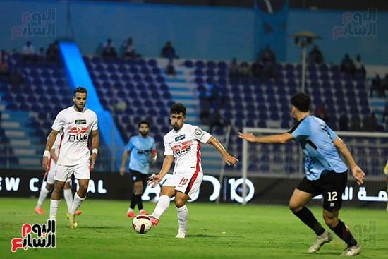 مباراة الزمالك والمحلة في استاد غزل المحلة (1)