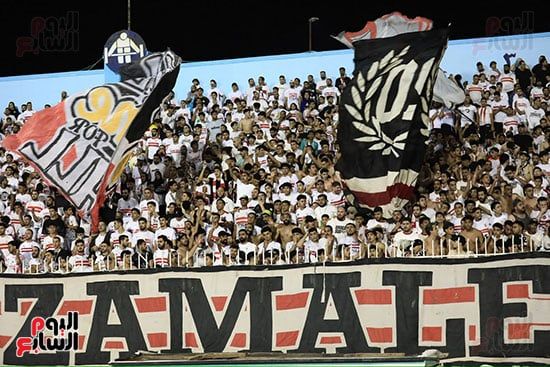 جماهير الزمالك في استاد المحلة (1)