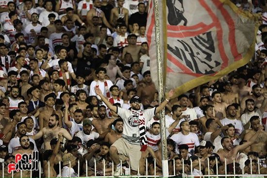 جماهير الزمالك في استاد المحلة (5)