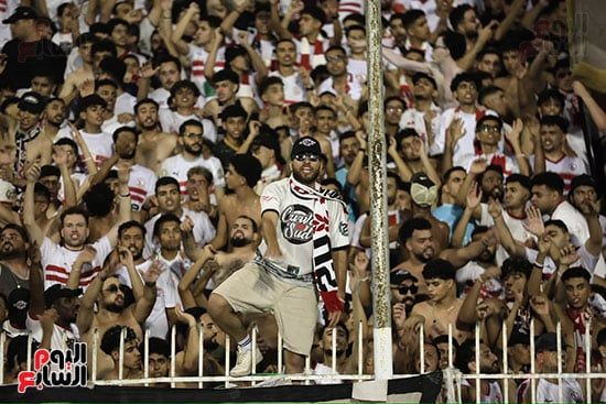 جماهير الزمالك في استاد المحلة (4)
