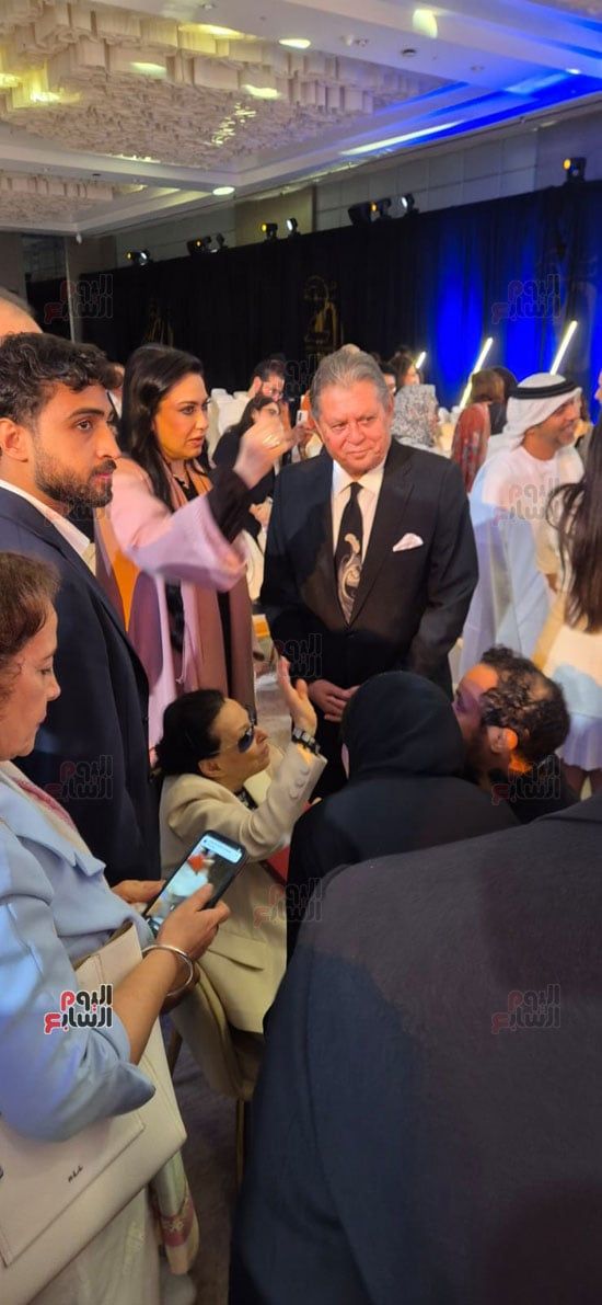 أحدث ظهور للفناة نجاة عقب تكريمها فى معرض أبو ظبى (1) أحدث ظهور للفناة نجاة عقب تكريمها فى معرض أبو ظبى (1)