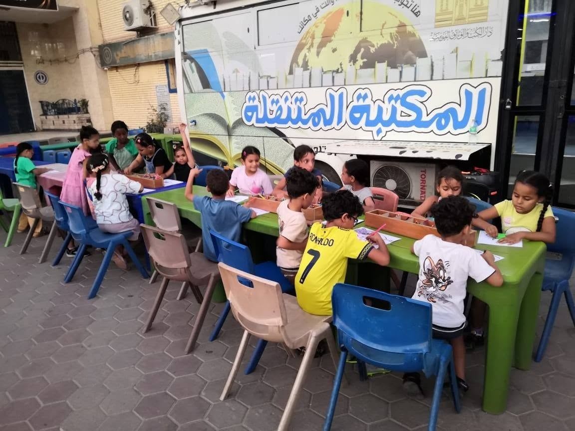 المكتبة المتنقلة لدار الكتب