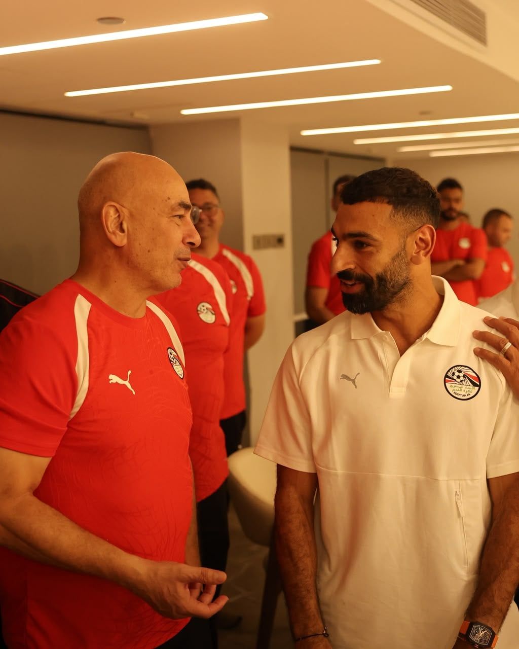 حسام حسن ومحمد صلاح