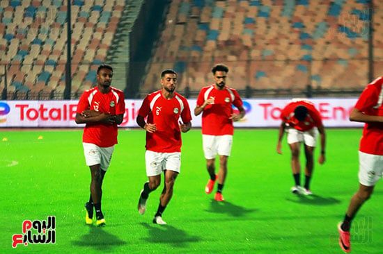 تدريبات المنتخب الوطنى باستاد القاهرة