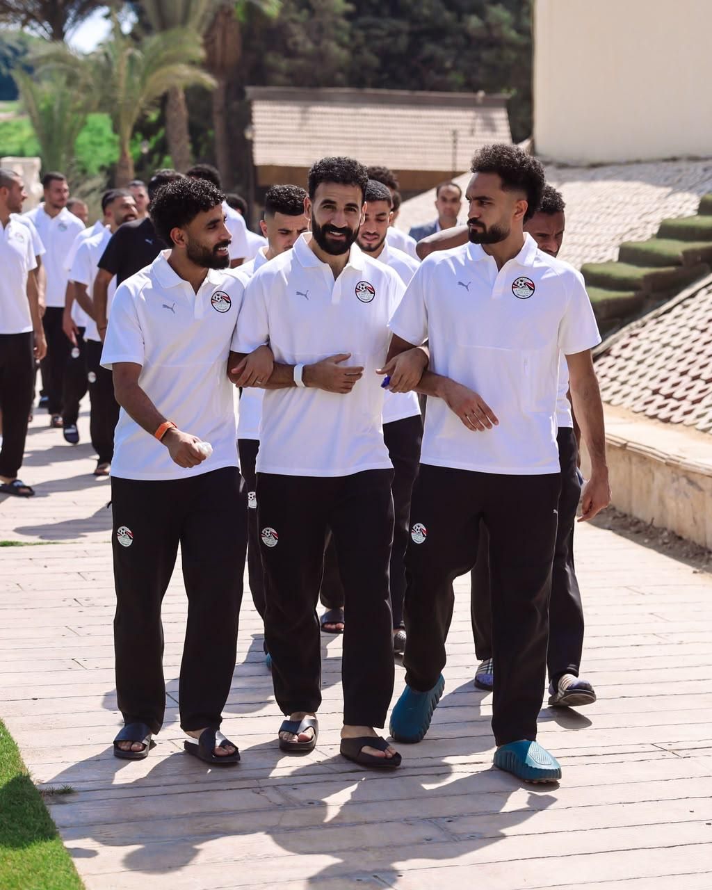 مروان عطية و مهند لاشين و زيكو في معسكر المنتخب مروان عطية و مهند لاشين و زيكو في معسكر المنتخب