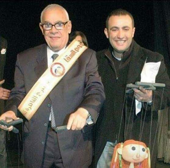 صلاح السقا وابنه احمد السقا 