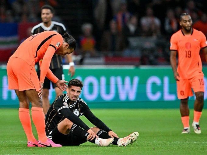 هافيرتز لاعب منتخب ألمانيا بعد إصابته