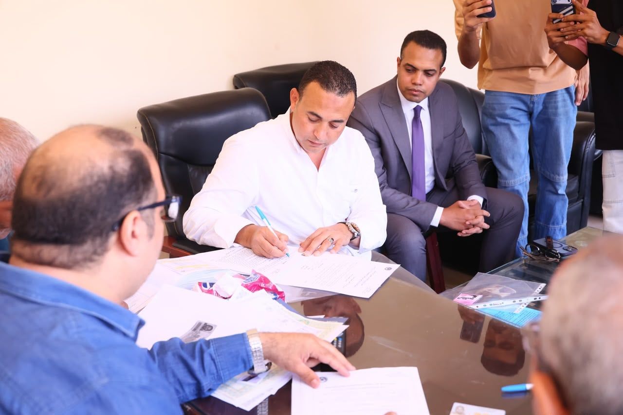 محمد أبوعوض يتقدم بأوراق ترشحه لعضوية مجلس إدارة نادي الترسانة (9)