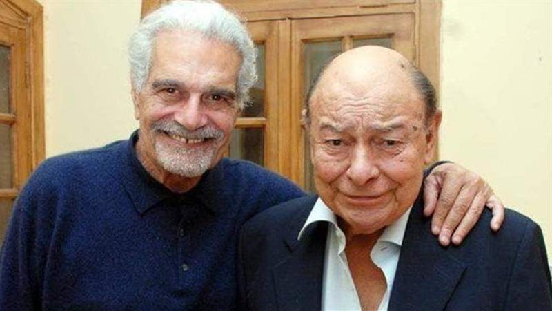 عمر الشريف ورمزى فى آخر اعمالهما 