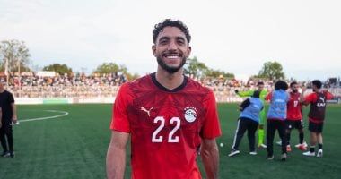 عمر مرموش أفضل لاعب في مباراة مصر وجنوب السودان