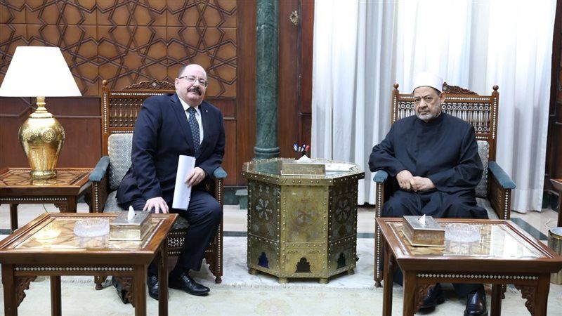 شيخ الأزهر لسفير سلوفاكيا: نشكركم على مواقفكم المنصفة تجاه القضية الفلسطينية
