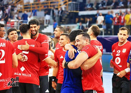 فوز فريق الأهلى لكرة اليد علي نظيره الزمالك (12)