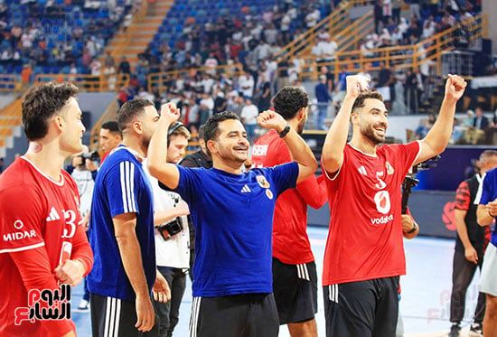 فوز فريق الأهلى لكرة اليد علي نظيره الزمالك (9)
