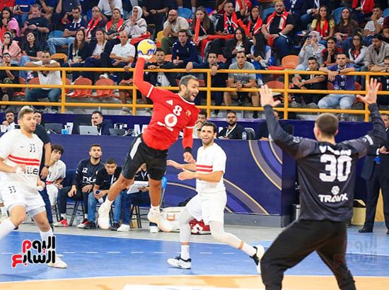 فوز فريق الأهلى لكرة اليد علي نظيره الزمالك (11)