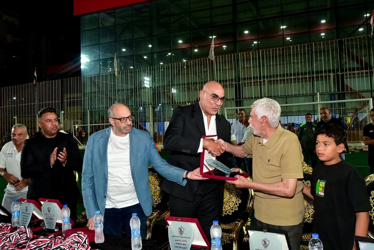 حسن شحاتة وحسام المندوه امين صندوق نادي الزمالك