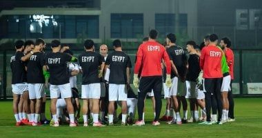منتخب مصر يخوض مرانه الرئيسي اليوم استعدادا لودية جنوب أفريقيا