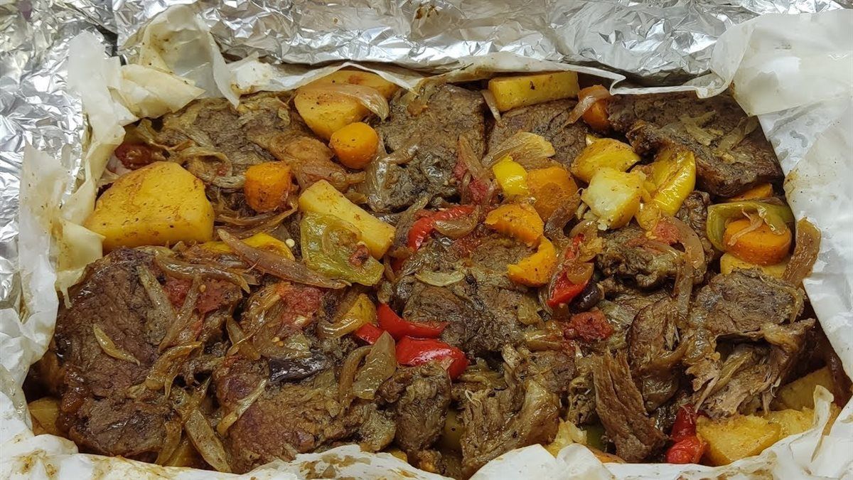 طريقة عمل ورقة اللحمة لغداء سريع التحضير