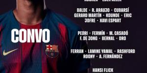 قائمة برشلونة لمواجهة ريال مدريد في كلاسيكو الدوري الإسباني