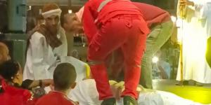 إصابة أحد أعضاء فرقة المنيا أثناء عروض مهرجان الإسماعيلية للفنون الشعبية