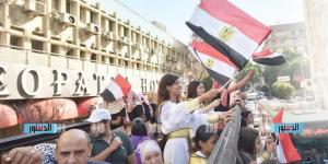 رسالة الشعب من الميادين: «ارفع راسك فوق أنت مصرى»