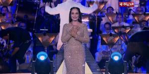 شيريهان ببصمة إيلي صعب وأنامل علاء التونسي في افتتاح المتحف المصري الكبير