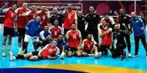 منتخب مصر للكرة الطائرة رجال يفوز على فلسطين في كأس التحدي العربي