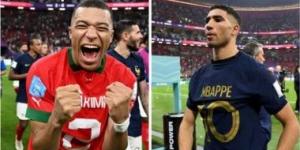 أشرف حكيمي يدعو كيليان مبابي وديمبيلي لحضور مباراة المغرب ضد مالي