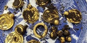 قلادات ذهبية من القرن الـ 6 فى النرويج.. والعلماء يصفون الاكتشاف بالأهم