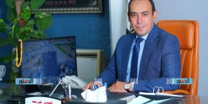 إصلاح كسر مفاجئ بماسورة مياه في النوبارية الجديدة