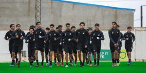 منتخب الناشئين يختتم استعداداته لمواجهة ليبيا تحت الأمطار